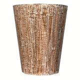 Distressed Reclaimed round cone shaped 18 inch Side table | Accent Table | End Table
