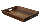 Recycled Wood Rustic Natural Decorative Farmhouse Tray