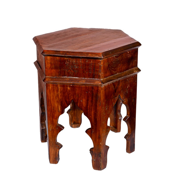 Reclaimed Moroccan style Side table | Accent Table | End Table