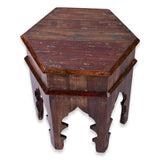Reclaimed Moroccan style Side table | Accent Table | End Table