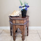 Reclaimed Moroccan style Side table | Accent Table | End Table