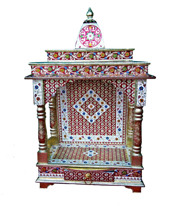 Traditional Hindu Worship Temple for rituals Pooja Mandir Mandap 