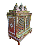 Traditional Hindu Worship Temple for rituals Pooja Mandir Mandap with doors