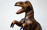 Handmade Paper Mache Big Dianosour Leather Figurine